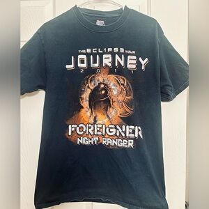 Journey Eclipse Tour Black Graphic Tee - Short Sleeve